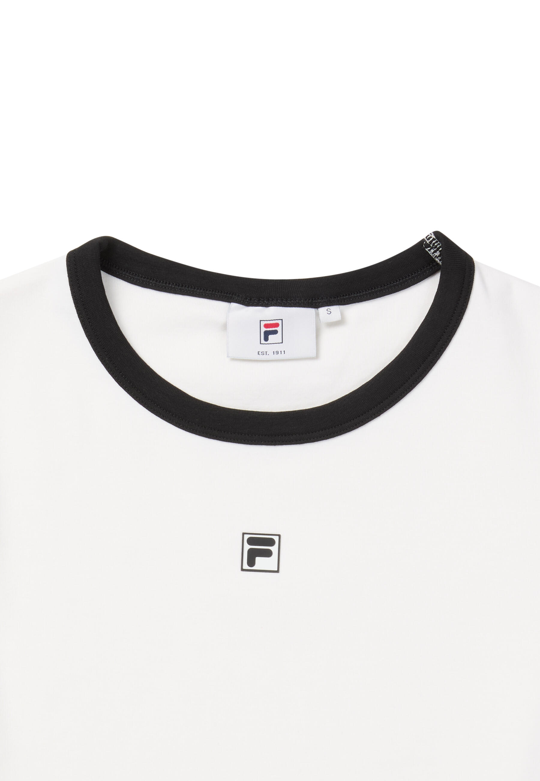 FILA Apparel MONTEBENI Slim Logo Ripp-T-Shirt 6/6
