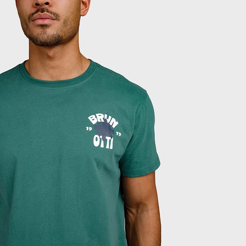 Heren O-hals Shirt Jondee Groen 4/7