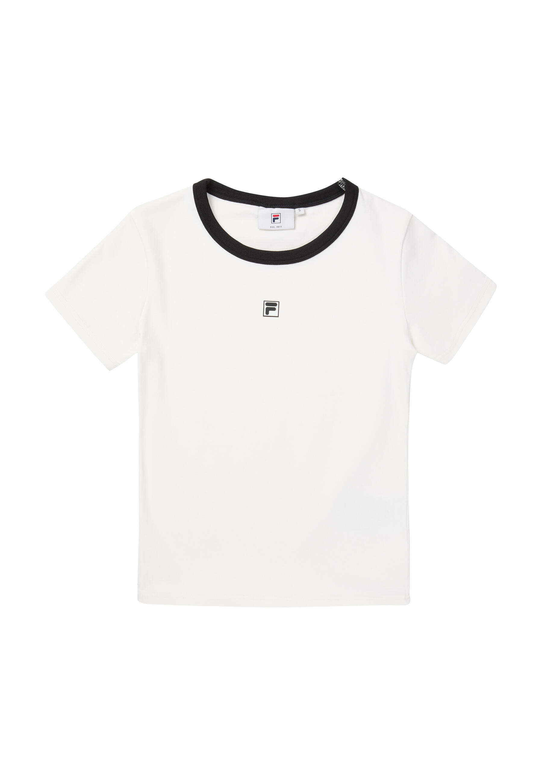 FILA Apparel MONTEBENI Slim Logo Ripp-T-Shirt 5/6
