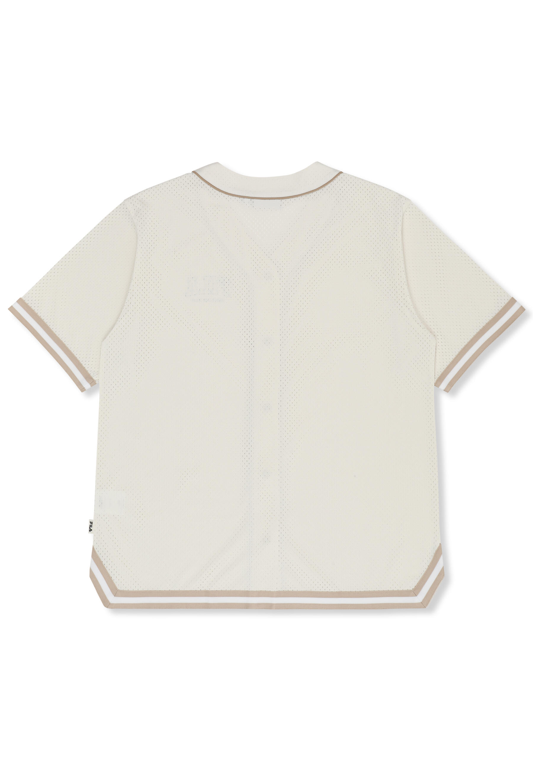 Villanova Oversized Mesh Baseball Shirt – Camisetas Cuello en V Mujer 2/3