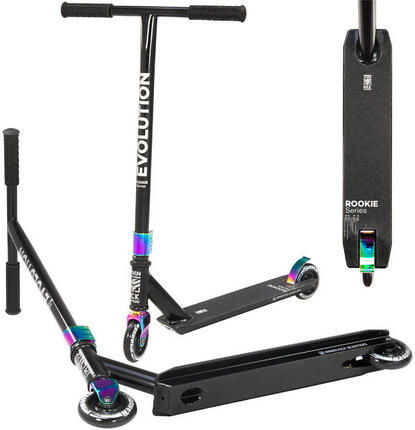 Trottinette Freestyle Rookie Neo Chrome 100mm Raven