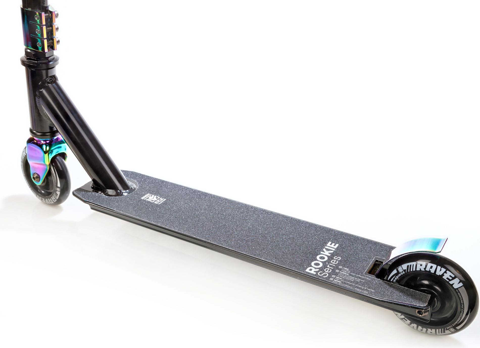 TROTINETE ROOKIE UNISSEXO COLOR FREESTYLE 100MM RAVEN 2/5