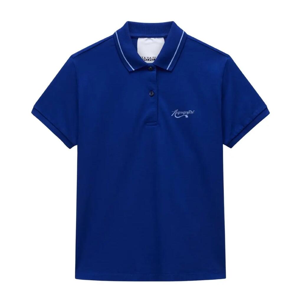 Napapijri Elmes women's polo shirt, regular fit, 100% cotton