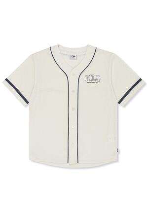 FILA Apparel VILLANOVA lockeres Baseball-Shirt aus Mesh