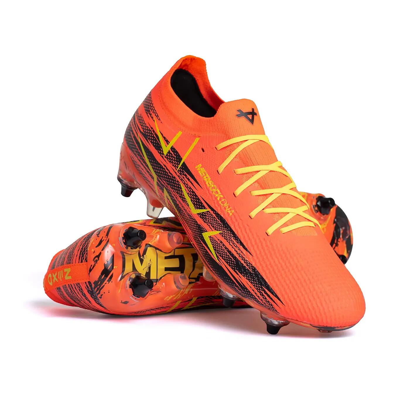Botas de rugby Oxen Metasock SG Orange 5/6