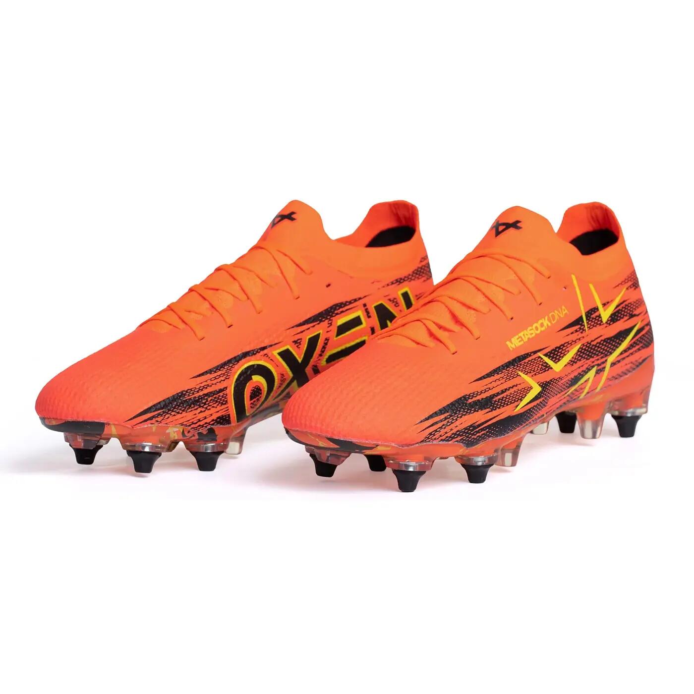 Botas de rugby Oxen Metasock SG Orange 4/6