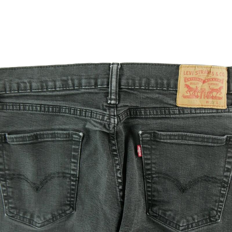 Second life - Jean bărbătesc Levi Strauss 514 drept negru - Ca nou