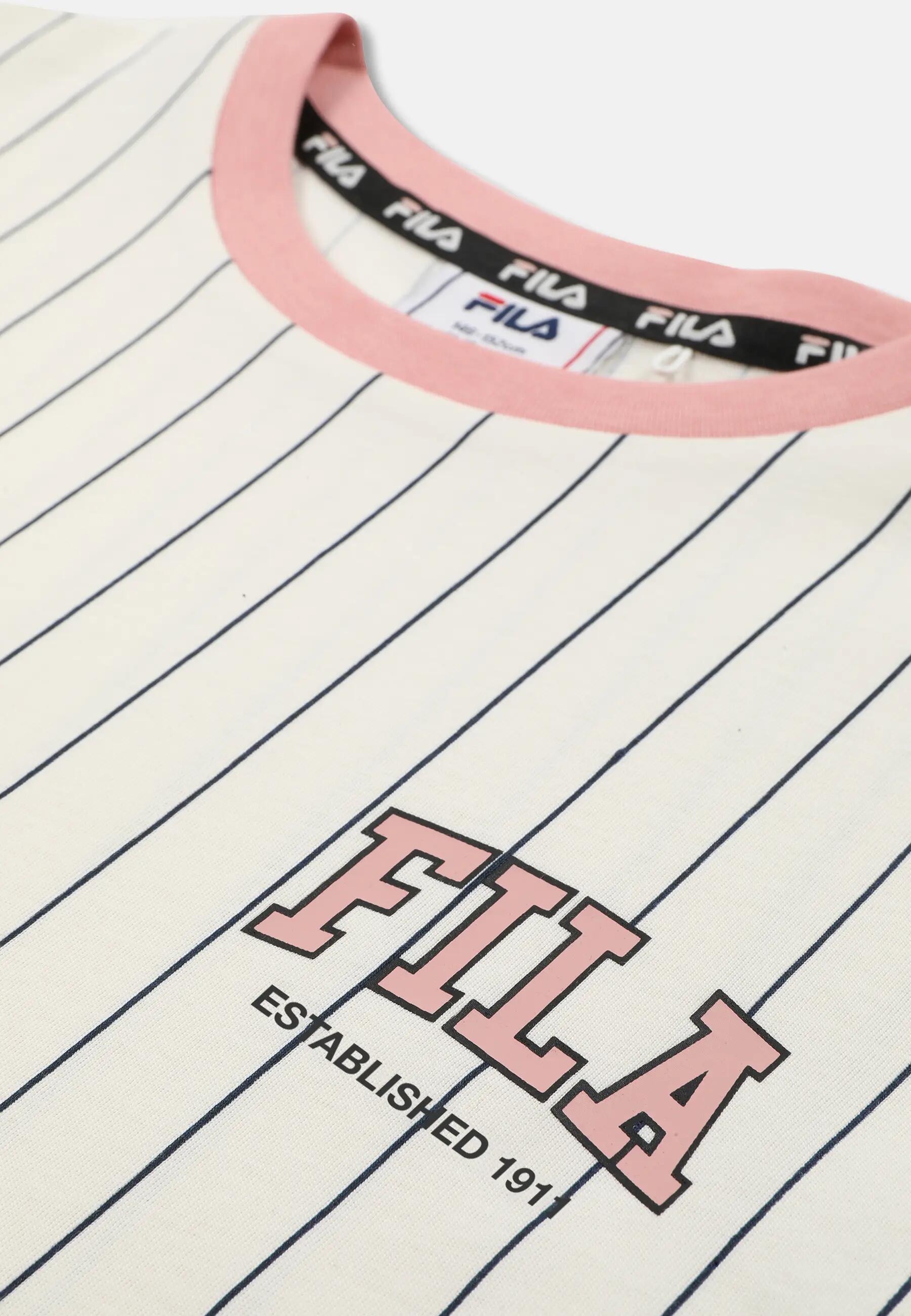 RIFREDI relaxed graphic pinstriped t-shirt 3/3