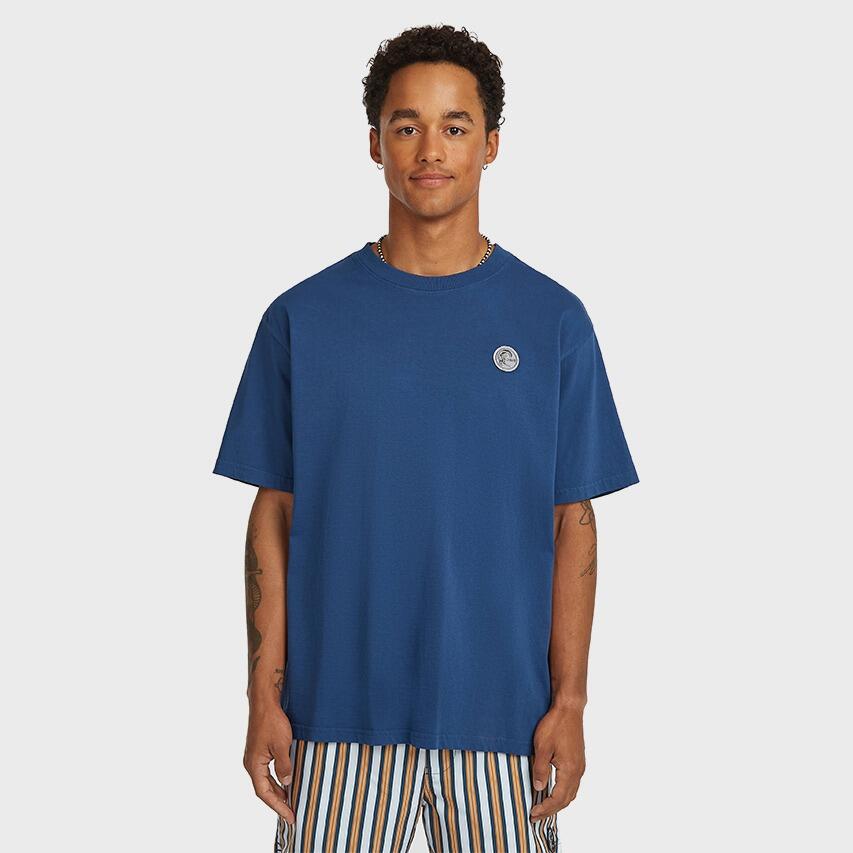 Heren O-hals Shirt Originals Vintage Graphic Blauw 2/6