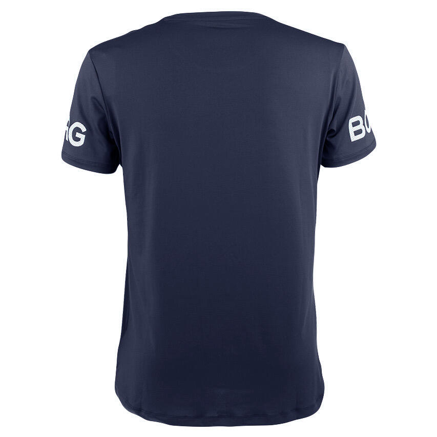 Multi-Sport Heren Performance O-hals Shirt Borg Blauw IV 5/5