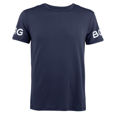 Multi-sport heren performance o-hals shirt borg blauw iv
