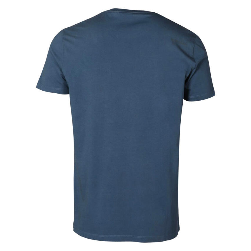 Heren O-hals Shirt Axle Blauw 7/7