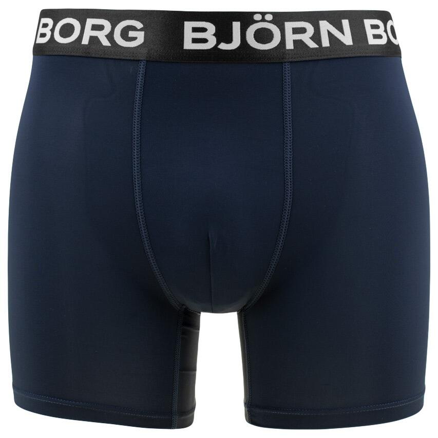 Multi-Sport Heren Sports 5-Pack Microfiber Boxers Basic Print Blauw 6/7