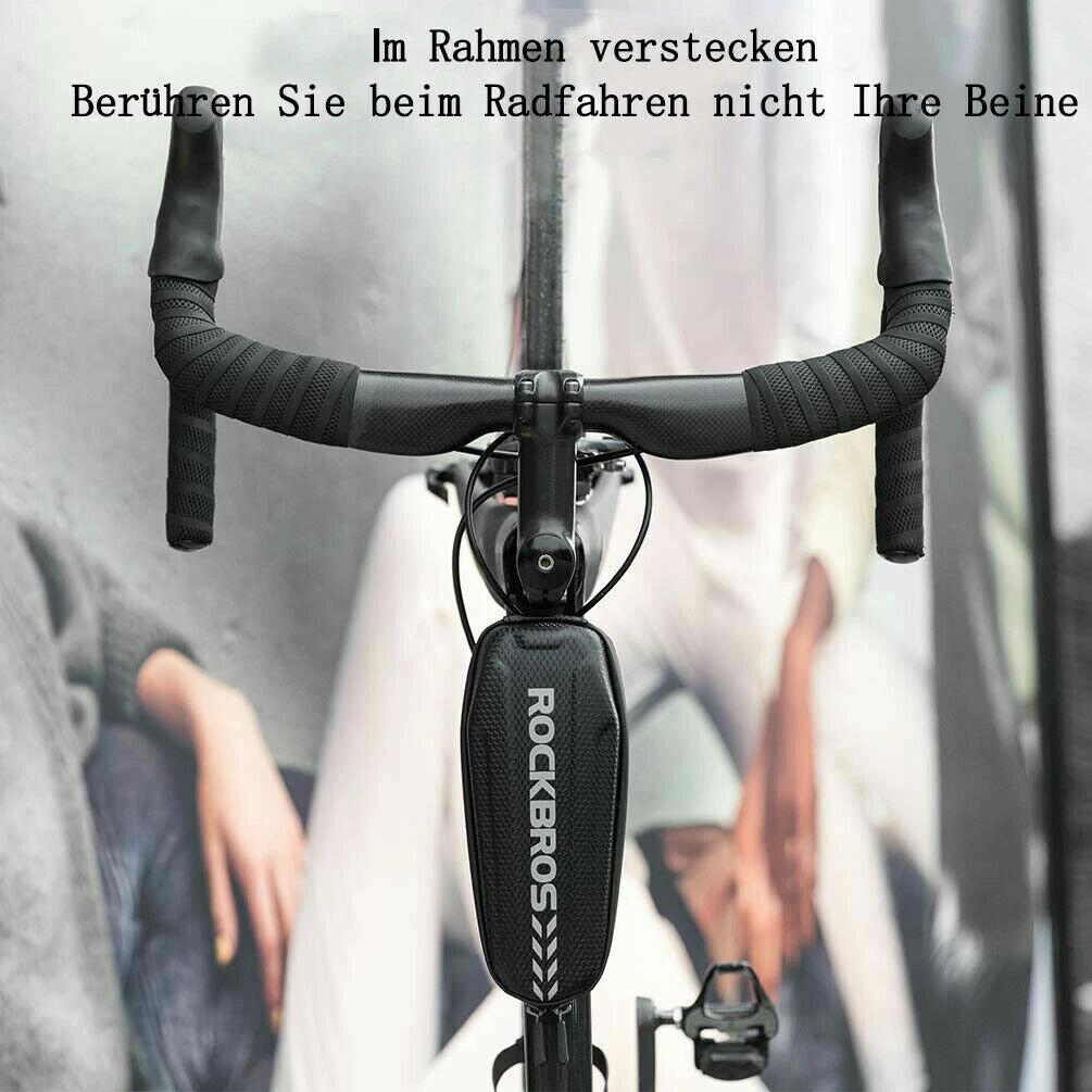 ROCKBROS Harte Fahrrad Oberrohrtasche klein 3/7