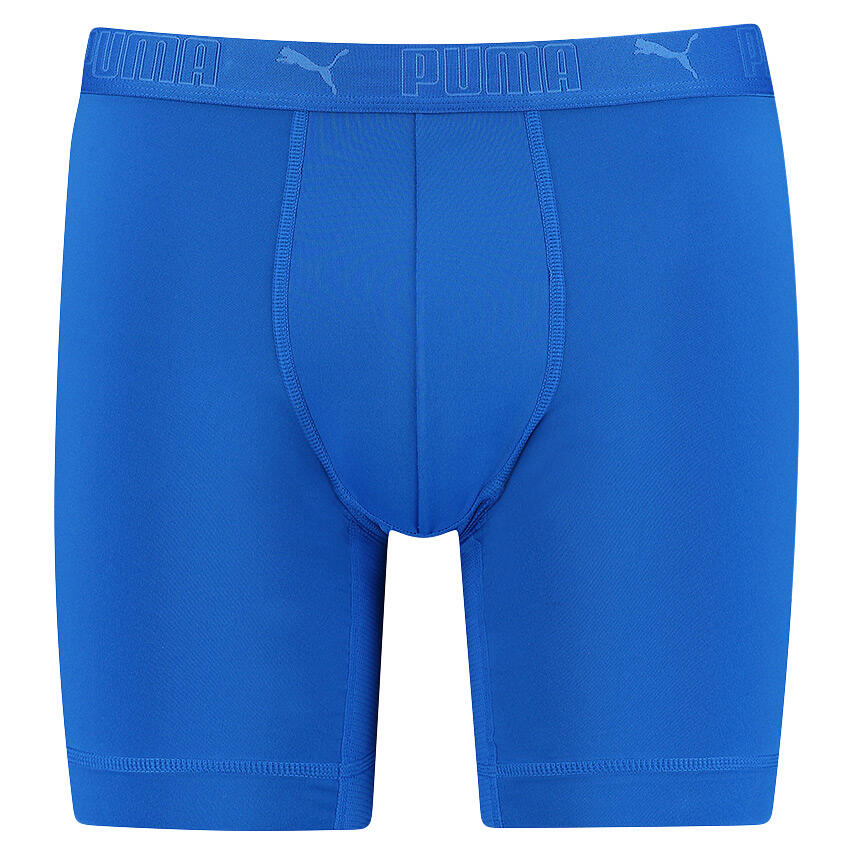 Multi-Sport Heren Sport 2-Pack Microfiber Long Boxers Blauw 7/7
