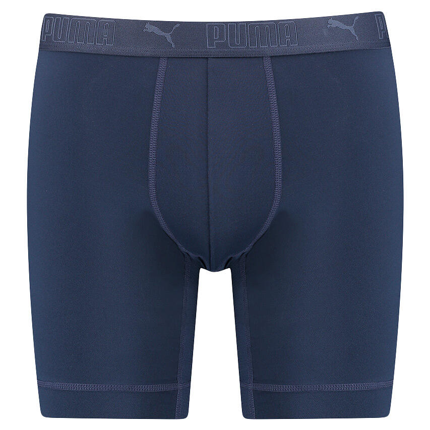 Multi-Sport Heren Sport 2-Pack Microfiber Long Boxers Blauw 5/7