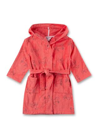Peignoir pour fille motif cheval
