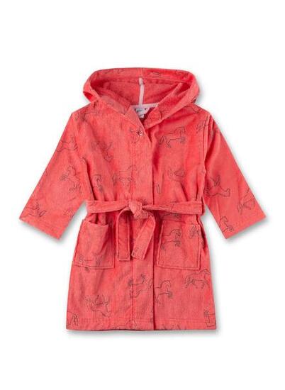 Peignoir pour fille motif cheval
