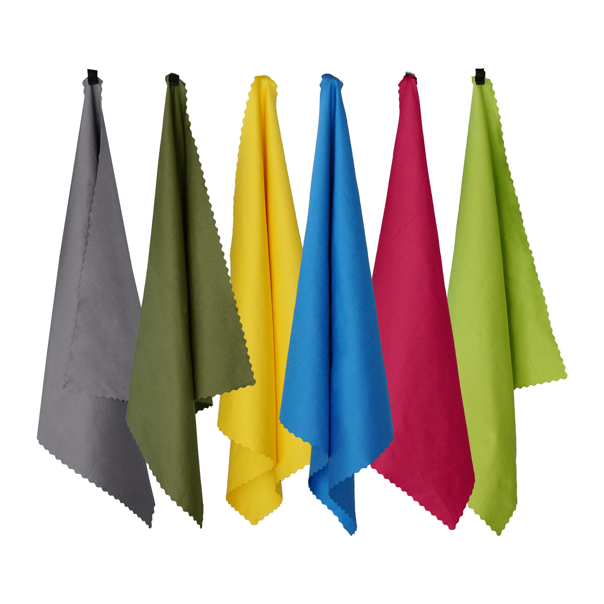 Mikrofaser Reisehandtuch PackDRY S Grün - Ultraleichtes Badetuch 2/3