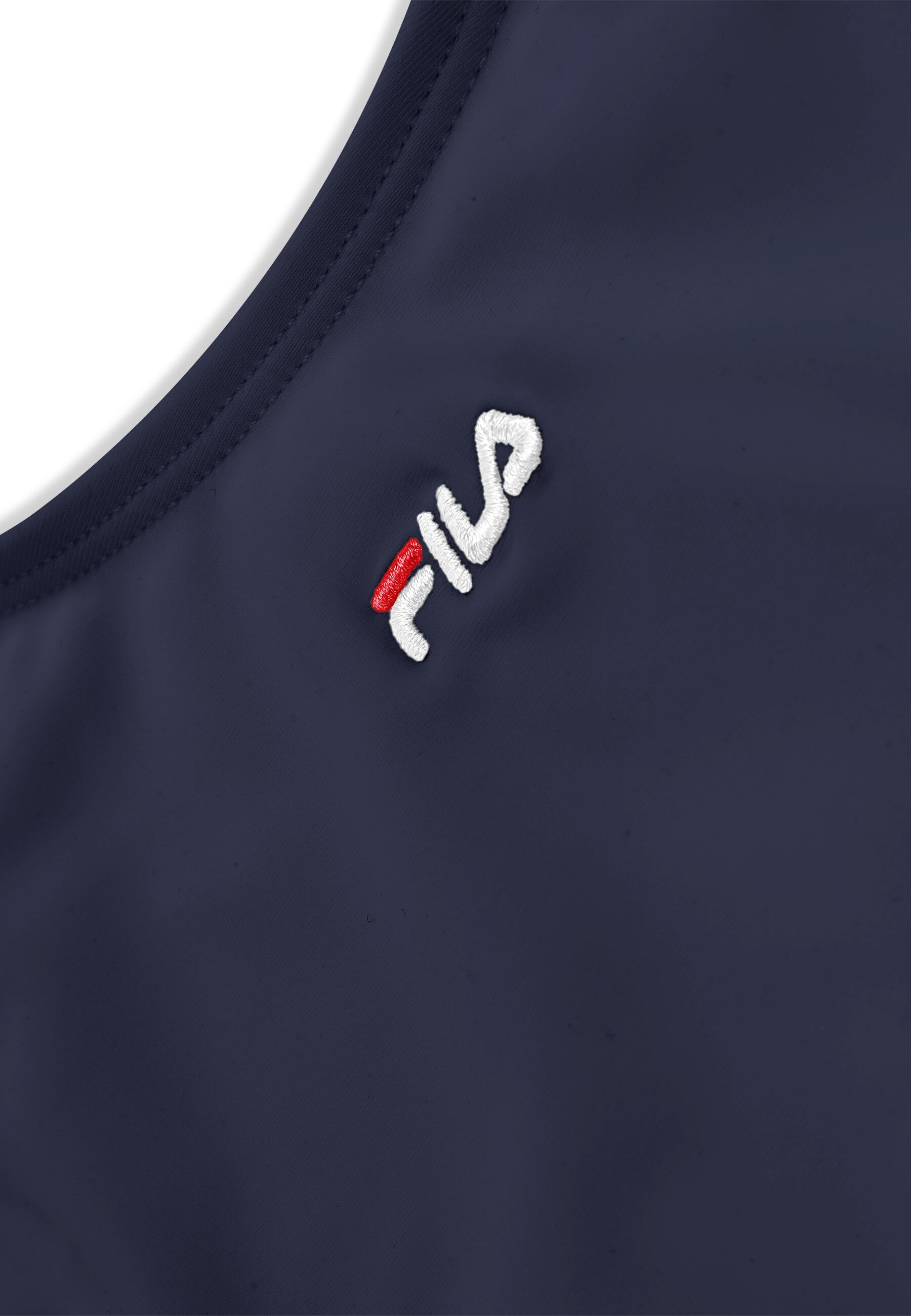 Maillot de bain FILA Apparel AZZANO rayé à dos élastique échancré 3/3