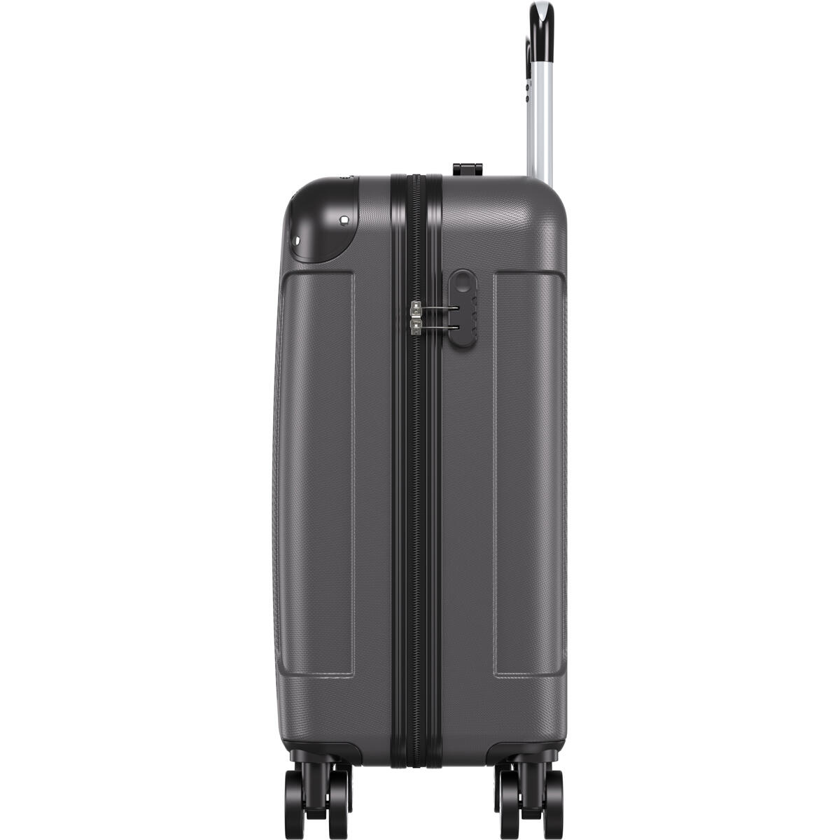 Handbagage koffer met cijferslot - lichtgewicht - Donkergrijs 3/5