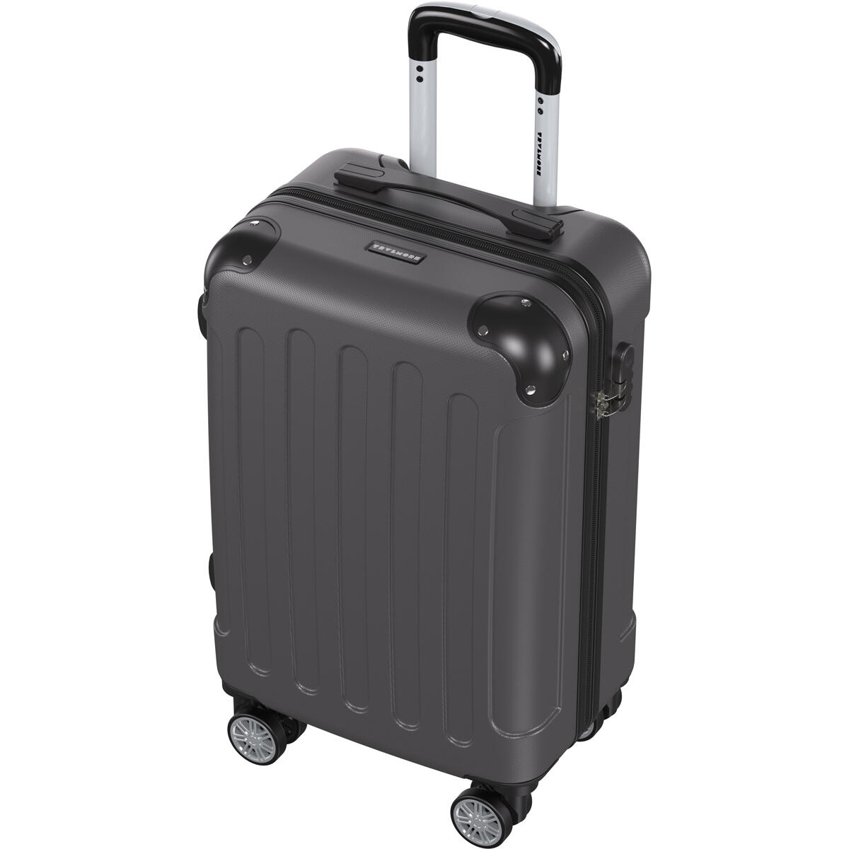 Handbagage koffer met cijferslot - lichtgewicht - Donkergrijs 2/5