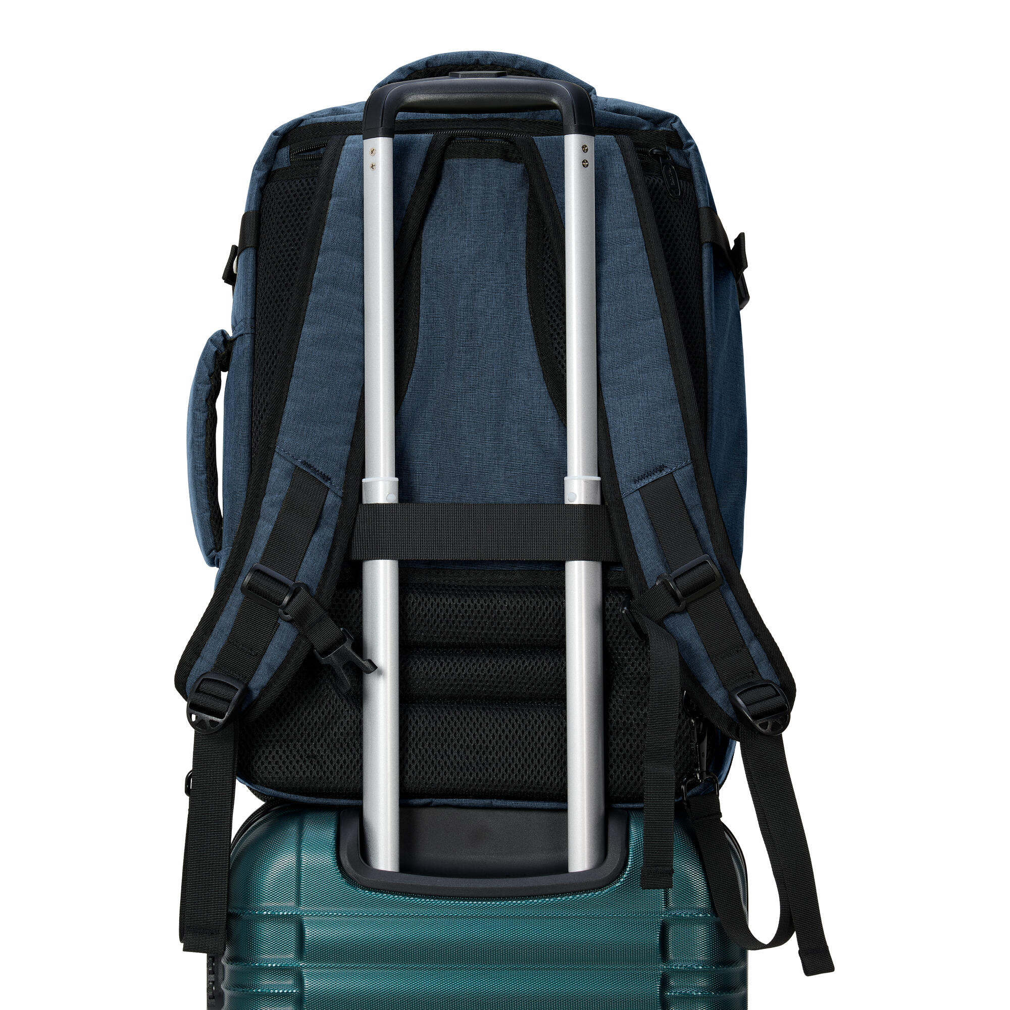 Reistas en handbagage rugzak - spatwaterdicht - Blauw 3/6