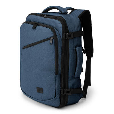 Reistas en handbagage rugzak - spatwaterdicht - blauw