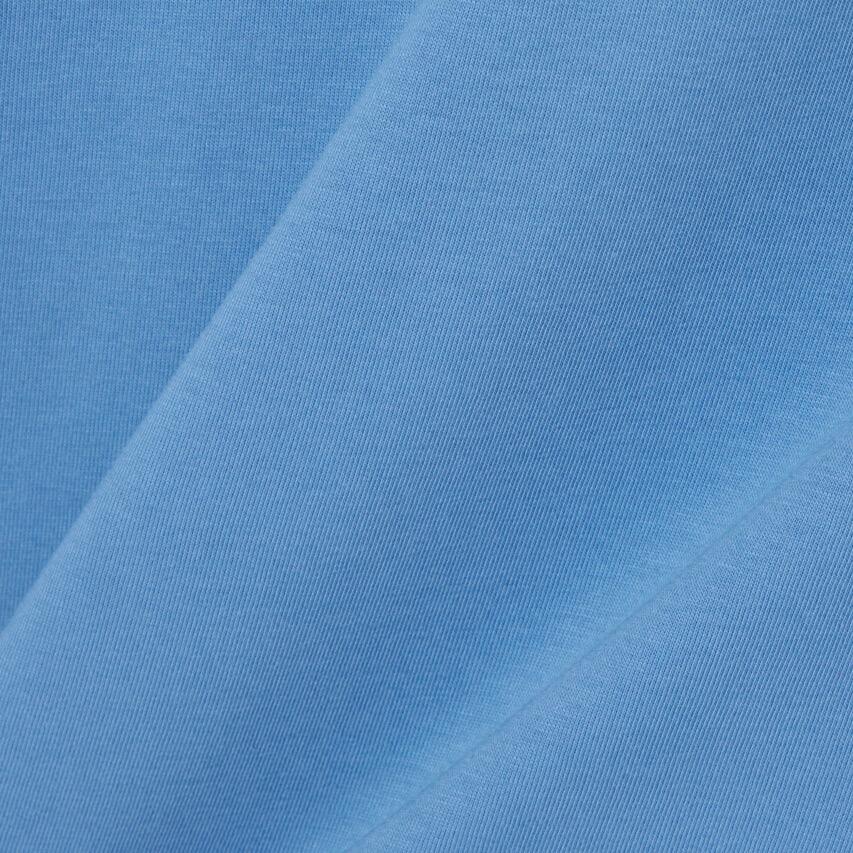 Heren O-hals Shirt Crocodile Logo Blauw V 6/7