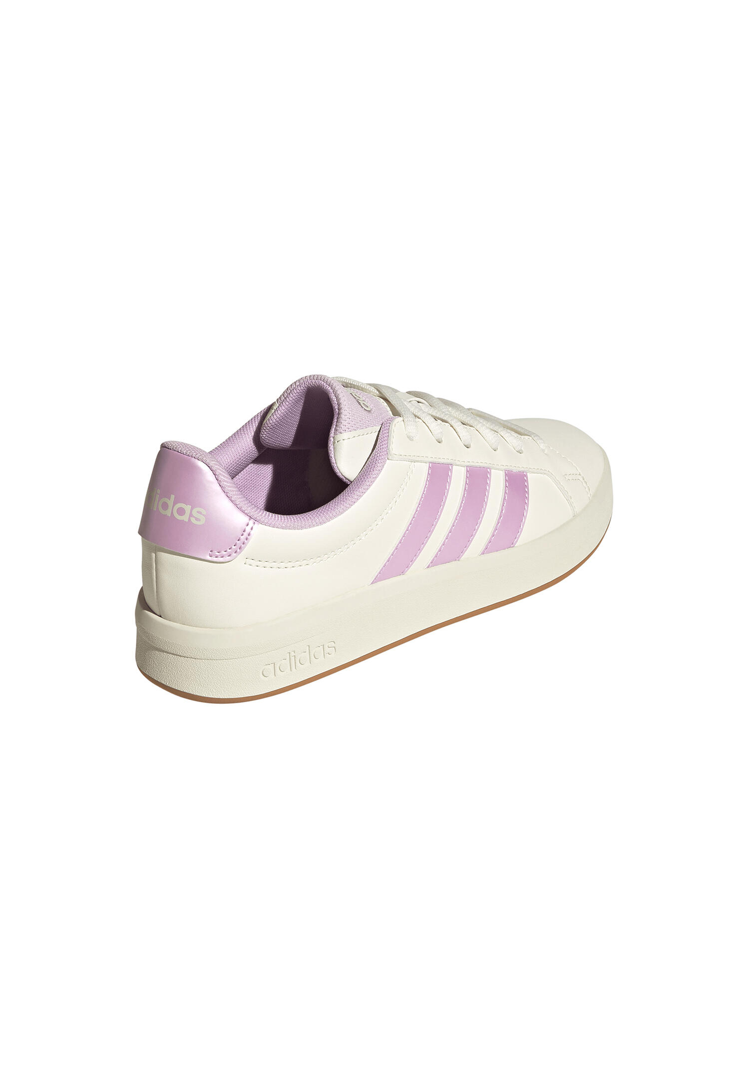 Adidas GRAND COURT BASE 3.0 Damen Sneaker Frauen Freizeitschuh HQ0087 Weiß/Lila 3/7