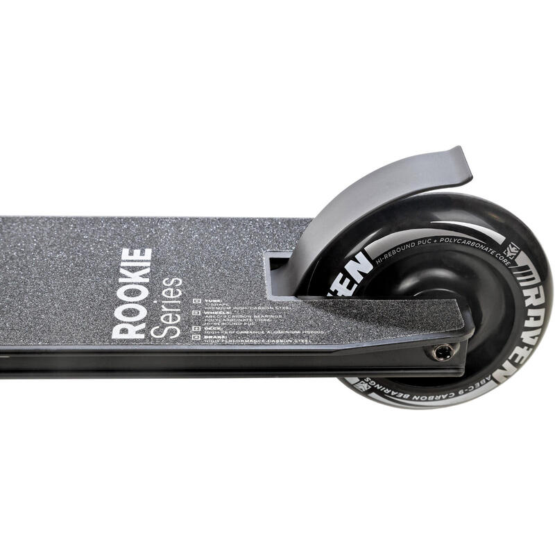 Freestyle koloběžka Raven Evolution Rookie Black 100mm Freestyle koloběžka