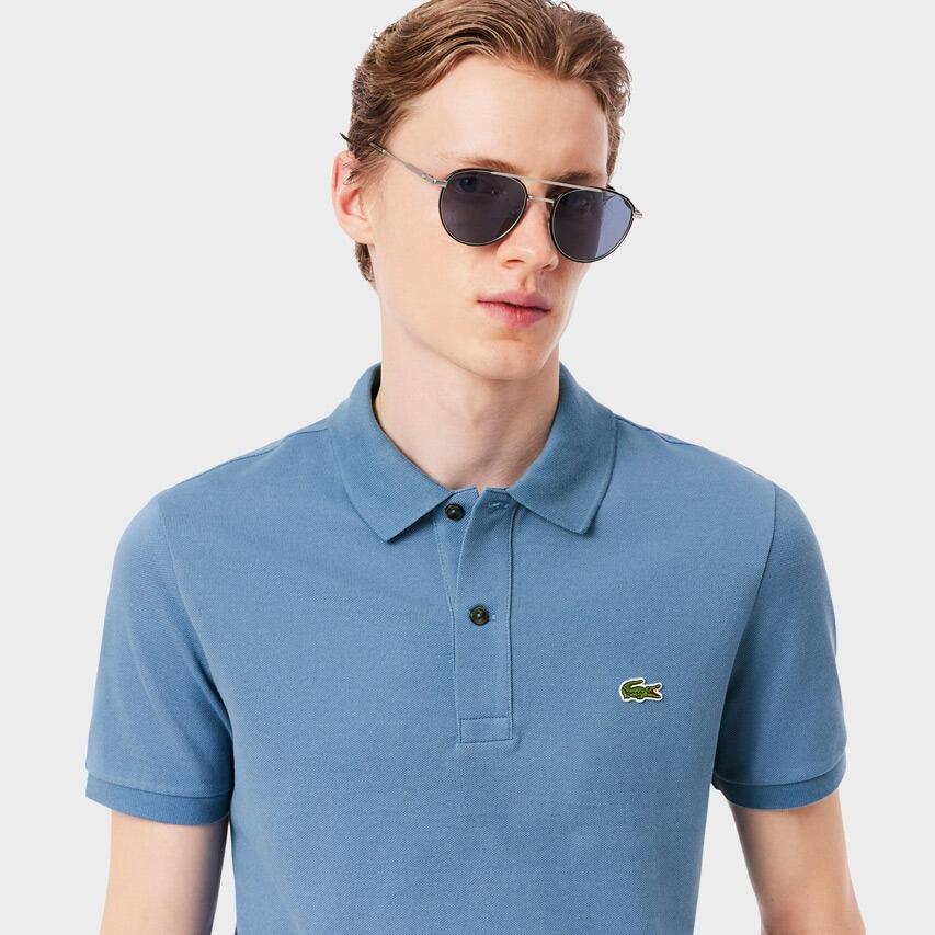 Heren Polo Shirt Blauw VI 4/7
