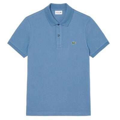 Heren polo shirt blauw vi