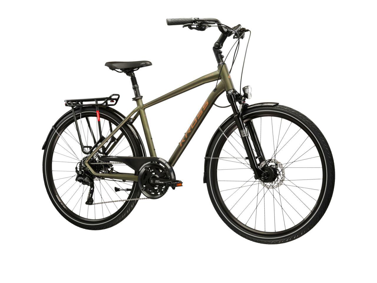 Rower trekkingowy dla dorosłych Kross Trans 7.1 28" rama aluminiowa