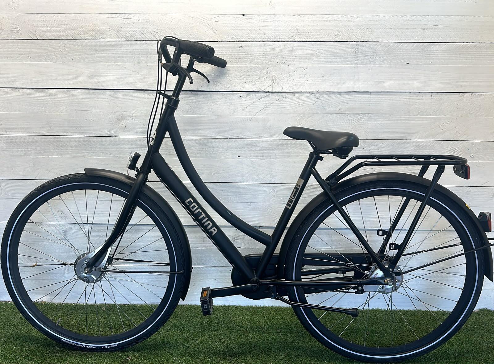Cortina stadsfiets bike, zwart 3/3