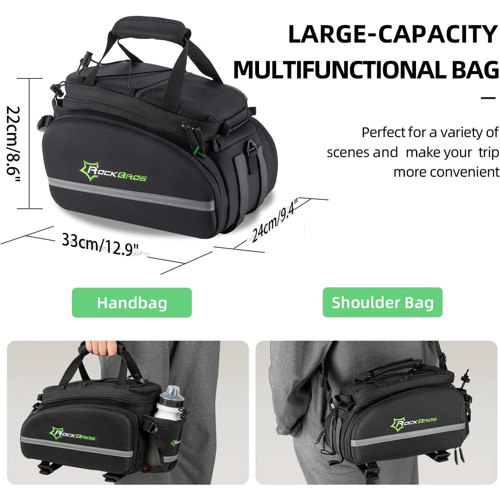 ROCKBROS Wasserabweisende Gepäckträgertasche 6/7