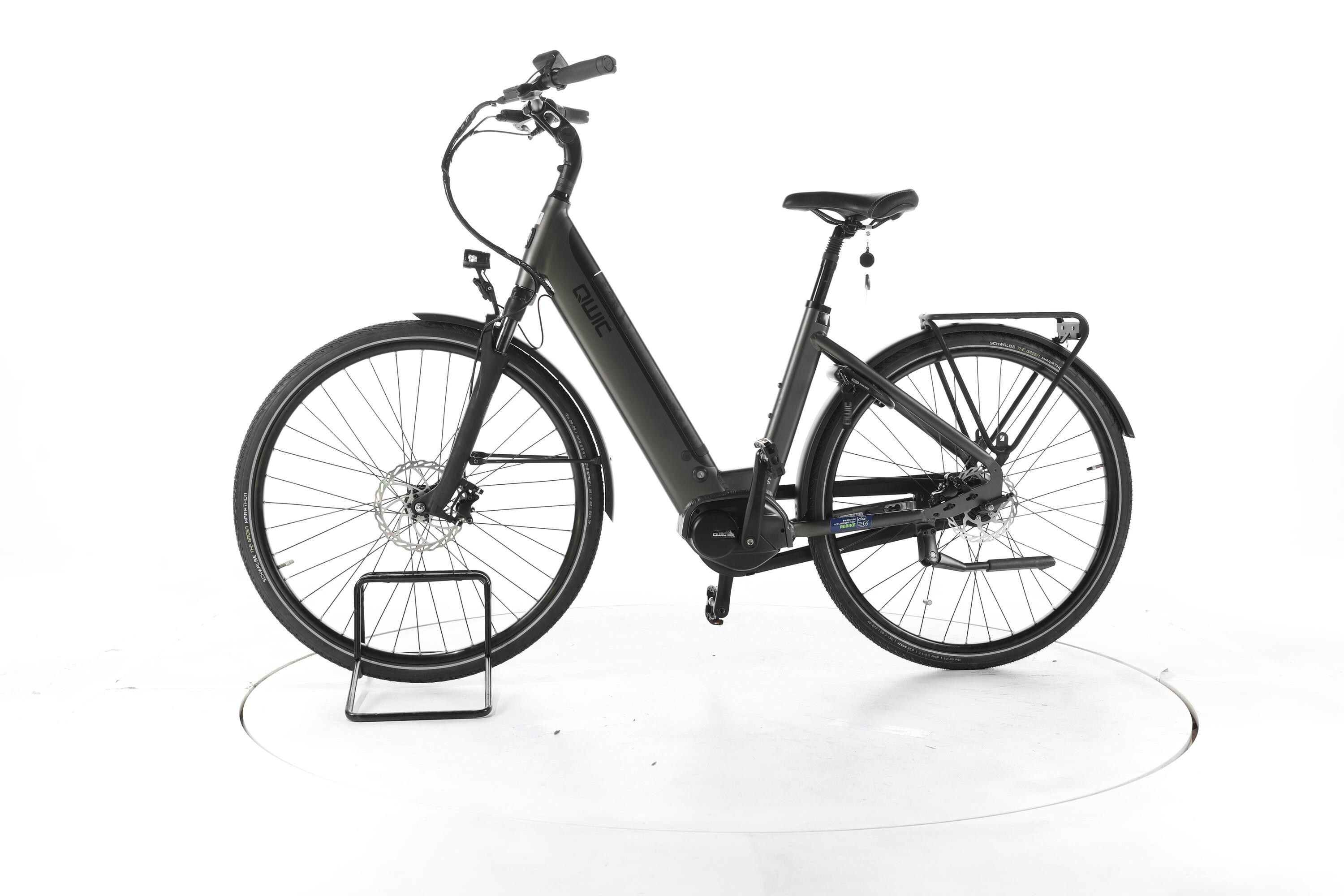 Segunda vida - QWIC iMN7.2 City E-Bike Degrau baixo - Em muito bom estado. 6/7