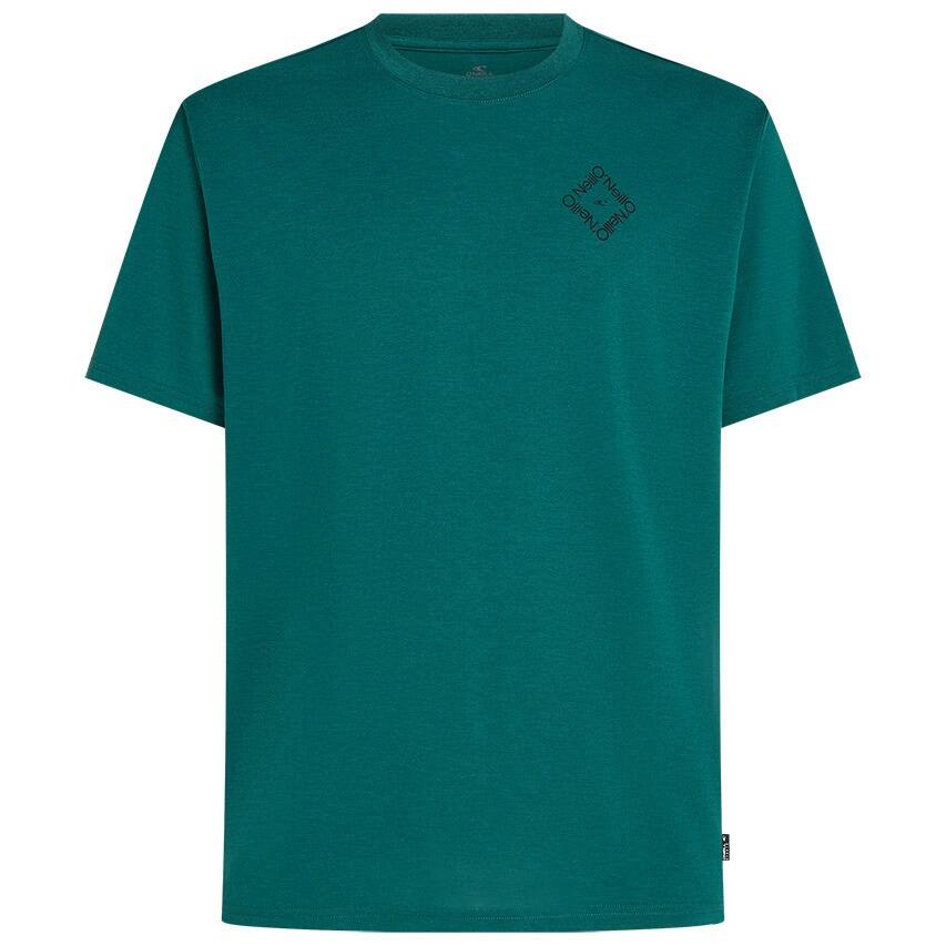 Heren O-hals Shirt Hybrid Polygiene Groen 5/6