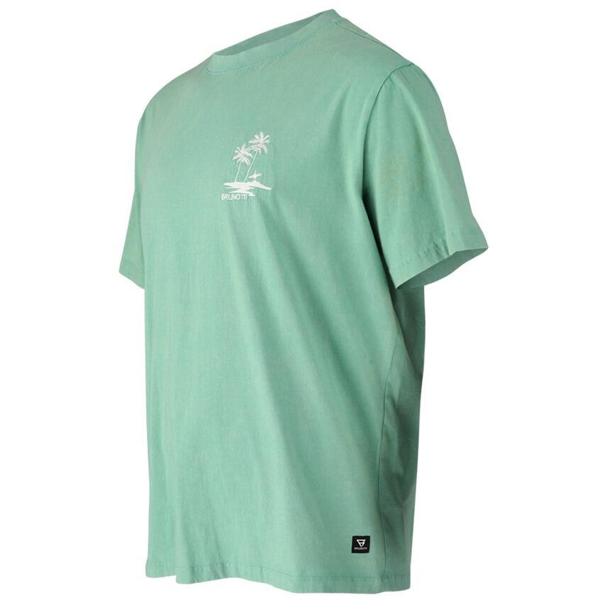 Heren O-hals Shirt Wandes Palm Groen 6/7