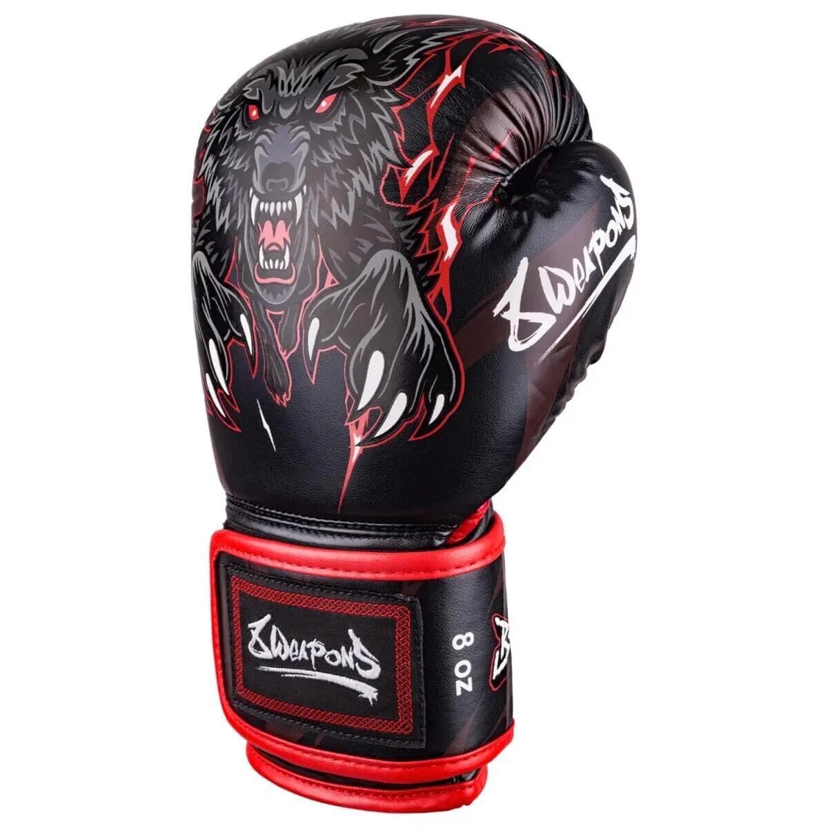 Gants de boxe Thaï loup bestial enfant 8 Weapons 2/5