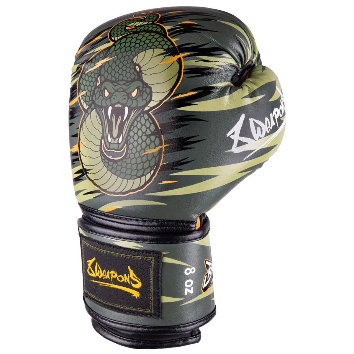 Gants de boxe Thaï motif vipère enfant 8 Weapons 2/5