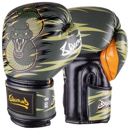Gants de boxe Thaï motif vipère enfant 8 Weapons