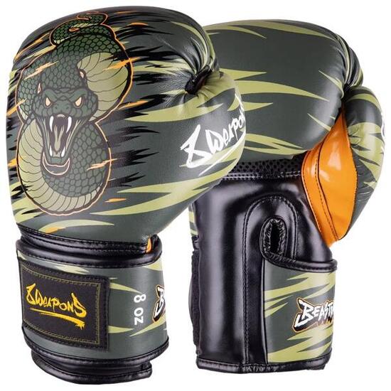 Gants de boxe Thaï motif vipère enfant 8 Weapons