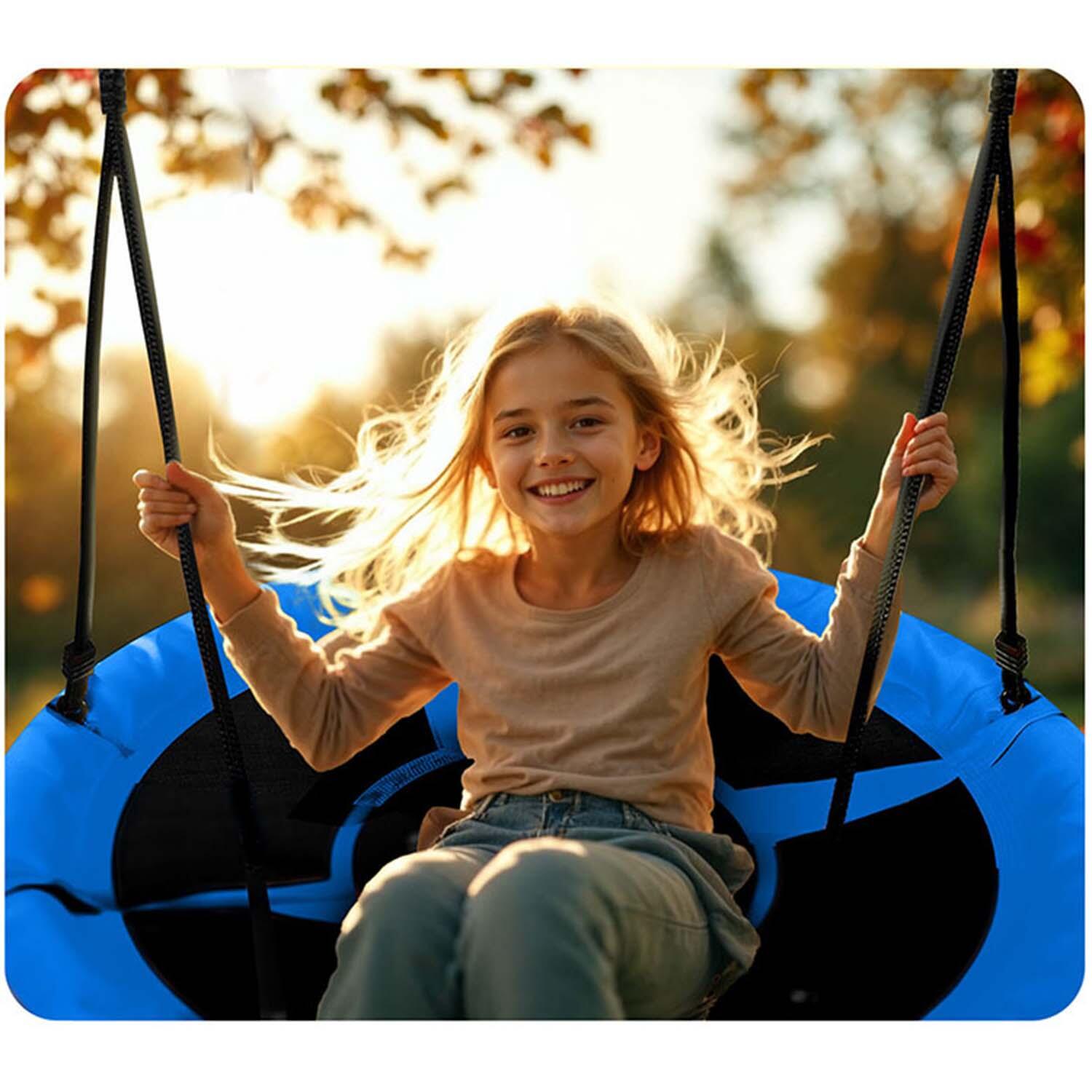 Huśtawka bocianie gniazdo Neo-Sport Swingo 100 cm 6/7