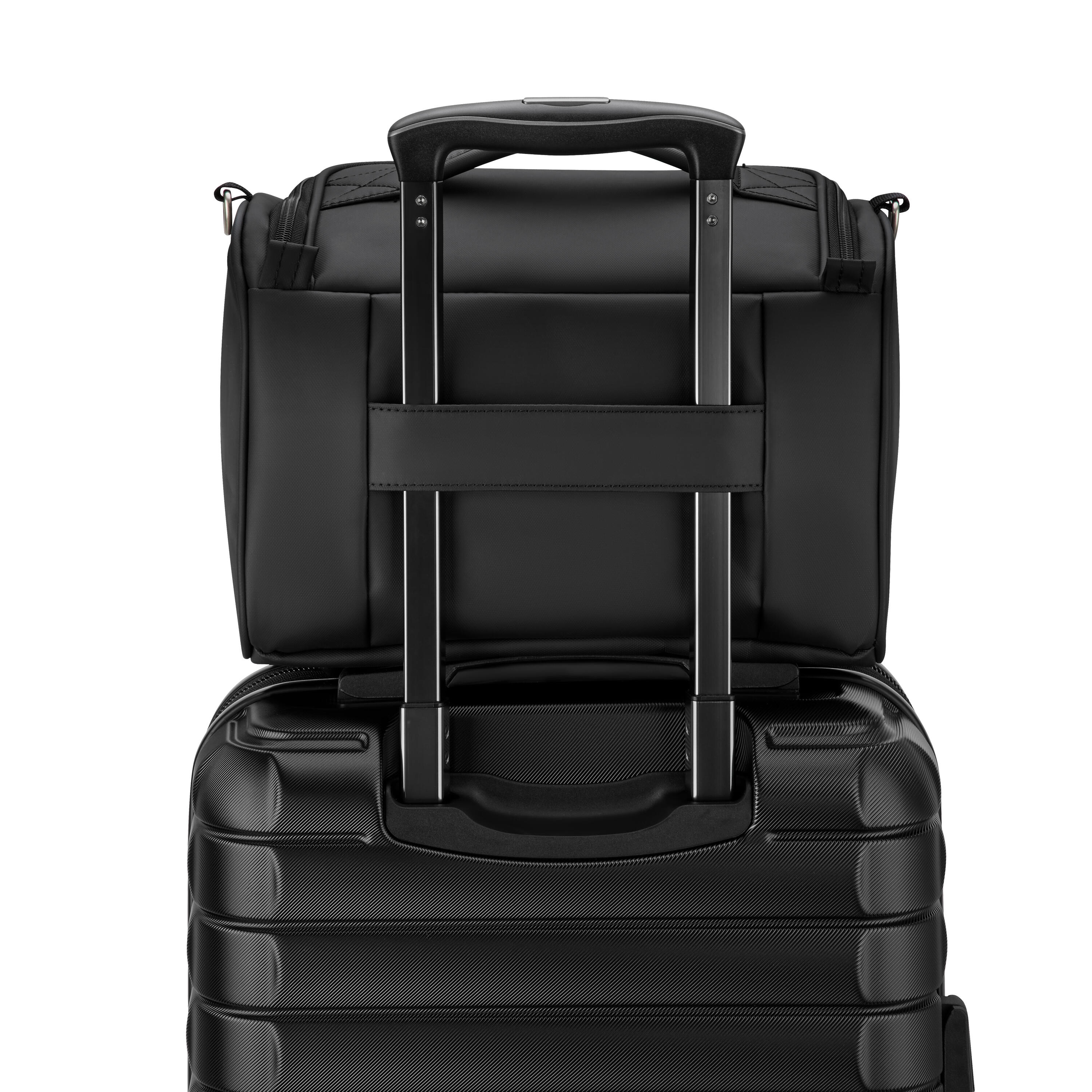 Estojo Toilette DELSEY Dita 31 cm em poliéster reciclado, preto 4/4