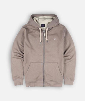 Hoodie met rits salet