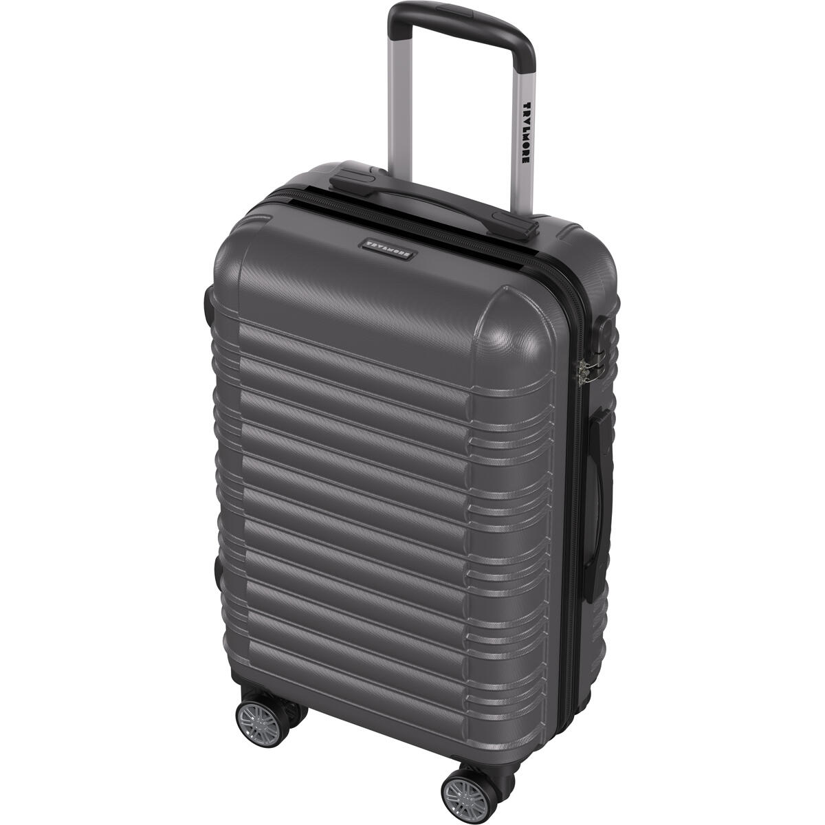 Handbagage koffer met cijferslot - lichtgewicht - Donkergrijs 2/5