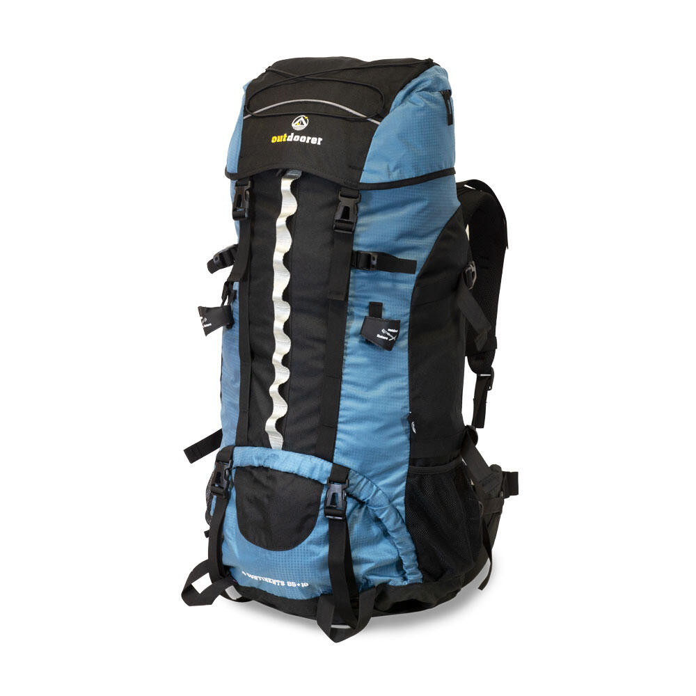Backpacker Rucksack 4 Continents 85+10 - Reiserucksack, verstellbar,
95L 3/7