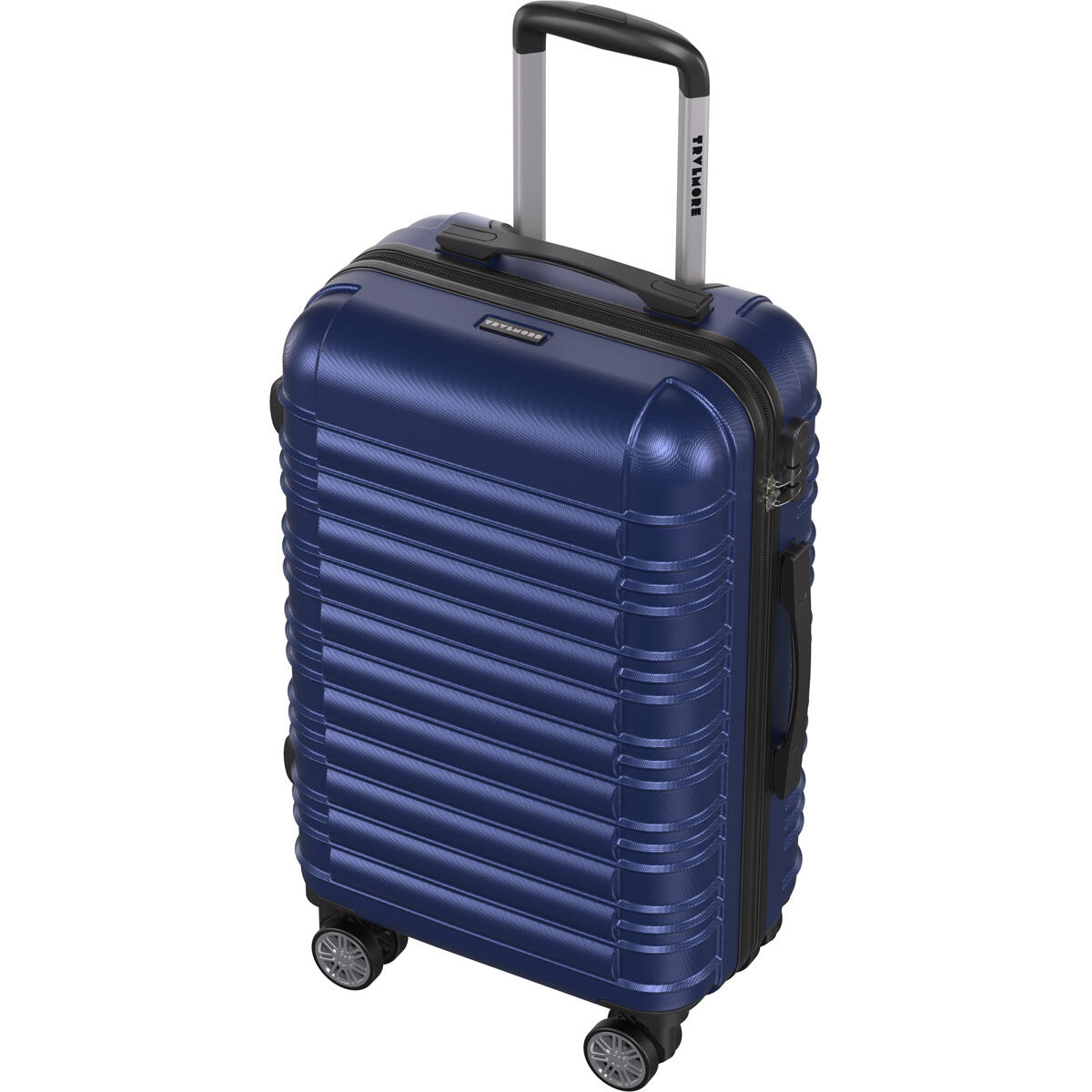 Handbagage koffer met cijferslot - lichtgewicht - Donkerblauw 2/5