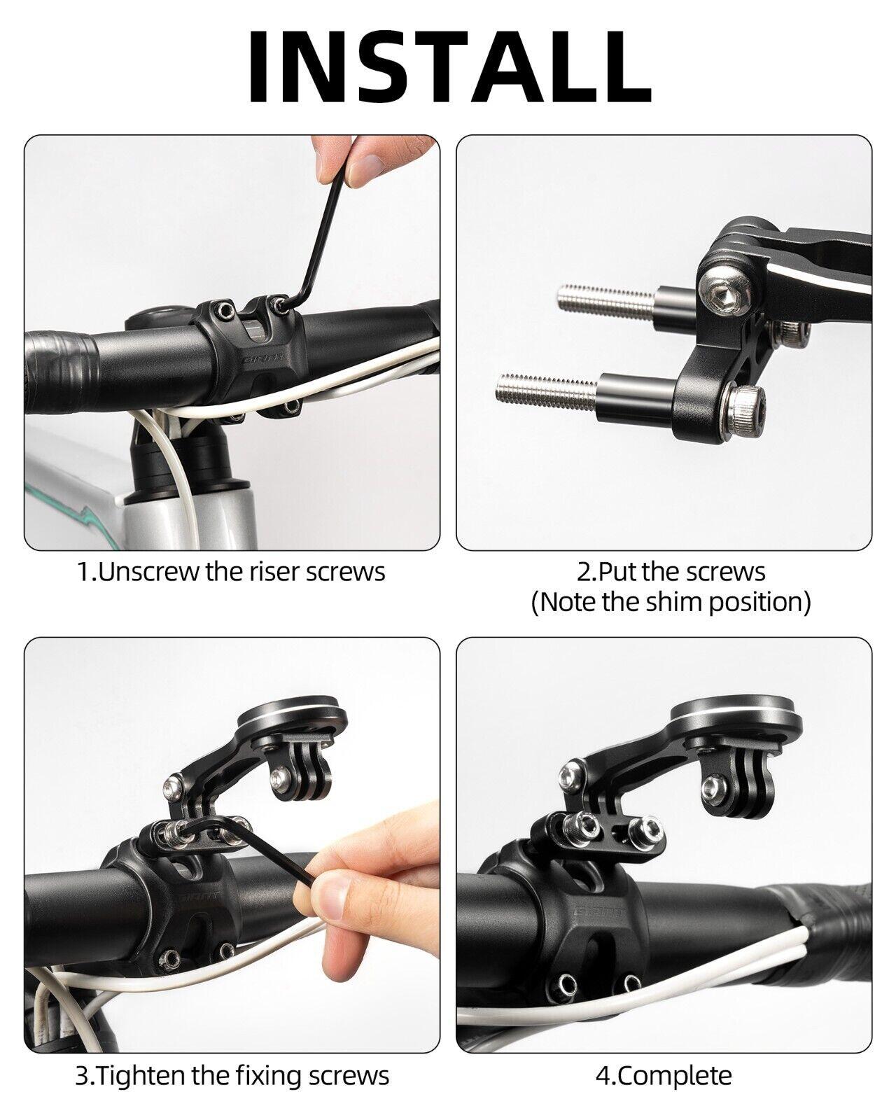 Uchwyt rowerowy na licznik i lampkę Rockbros Fk-307 mini 3/3